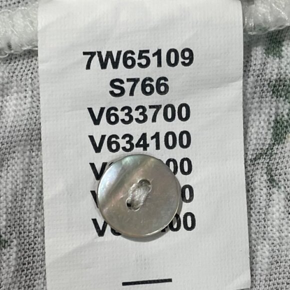 LUCKY BRAND Floral Tie Neck Top - Size Medium - Picture 9 of 9